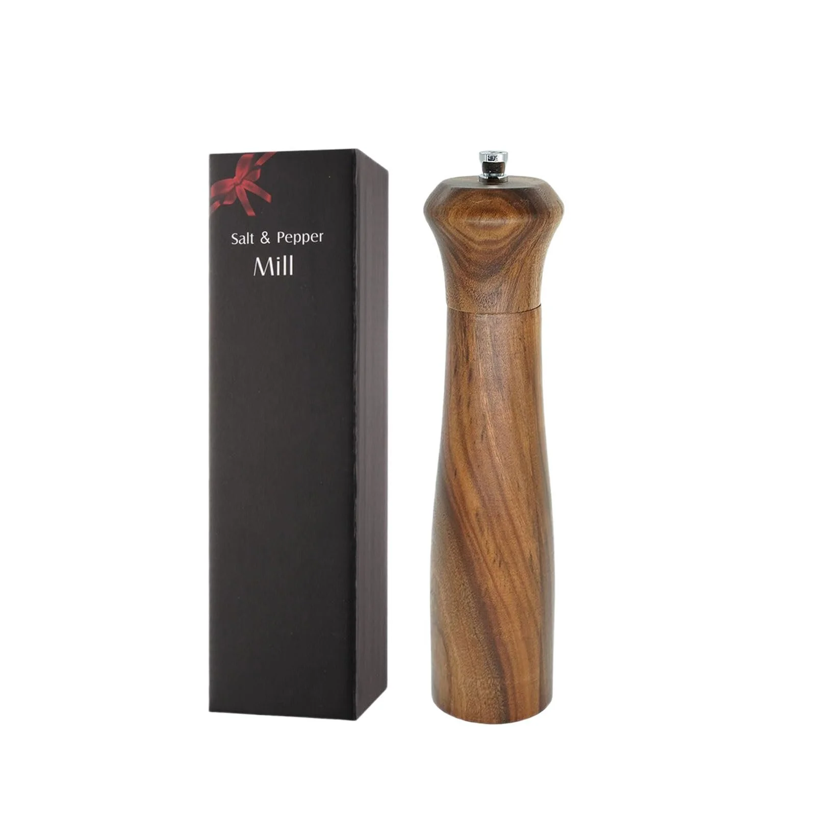 Млин Традиційний Дерев'яний Регульований для Перцю, Солі, фото №5 Млин Традиційний Дерев'яний Регульований для Перцю, Солі, фото №5