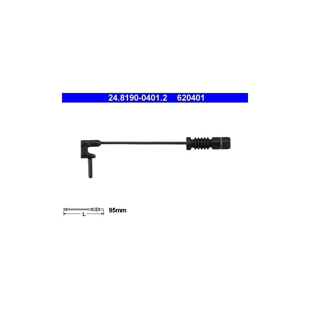 Датчик износа тормозных колодок ATE 24.8190-0401.2 для MERCEDES-BENZ, фото №1
