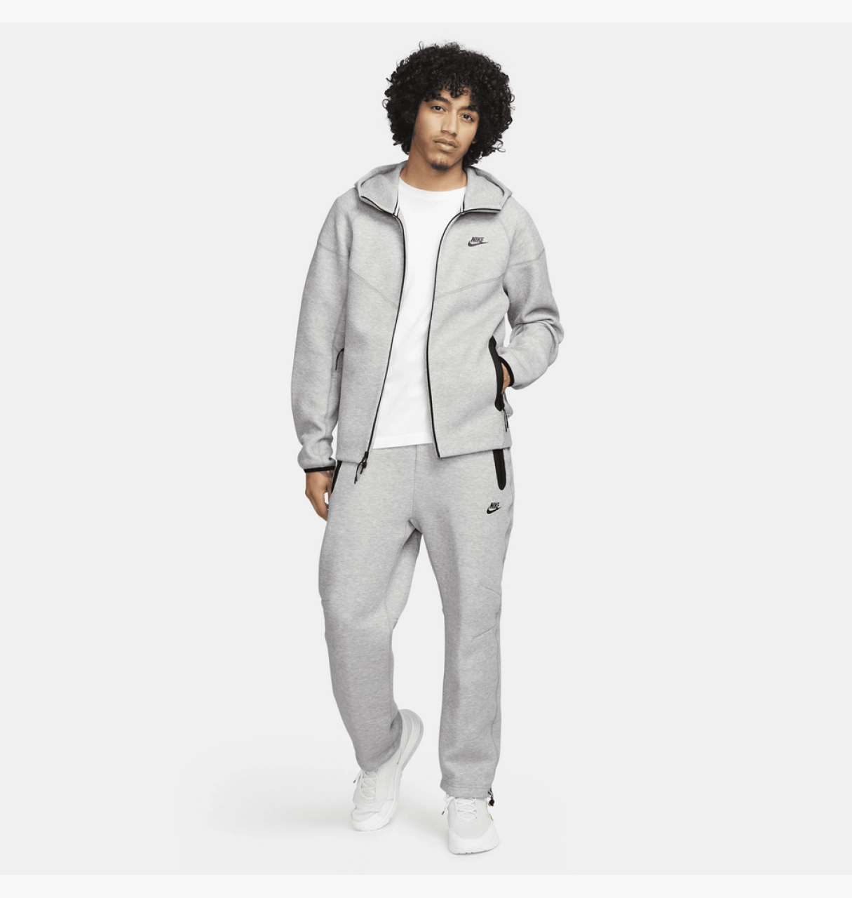 Спортивний костюм Nike Tch Flc Fz Wr Grey  S, фото №3