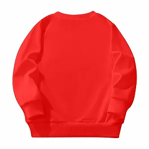 Джемпер Generisch 2026 с графическим принтом для девочки, круглый вырез, длинные рукава, милый пуловер с приспущенной линией плеча synthetic.ua - Фото 1