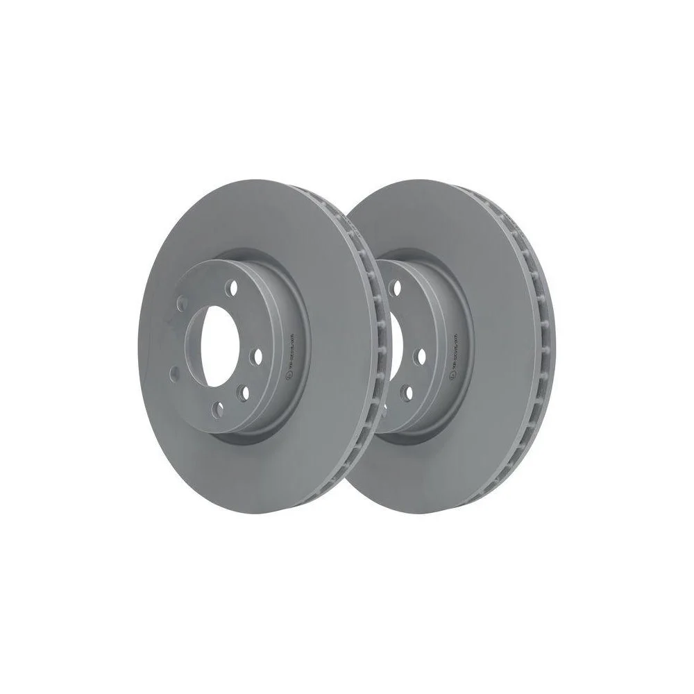 Гальмівний диск ATE 24.0128-0104.1 для OPEL VAUXHALL передня вісь, фото №1