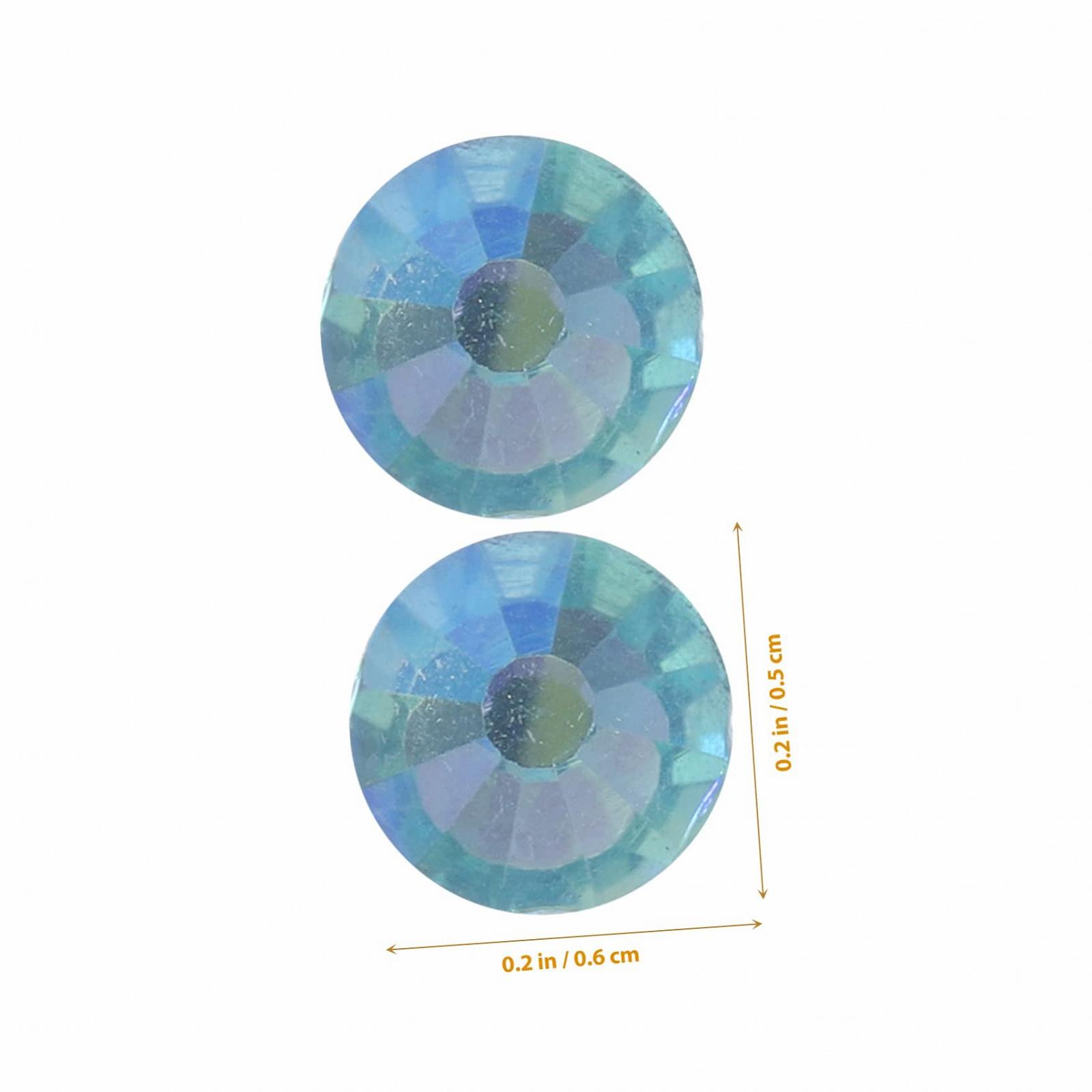 Стразы Anneome Flatback Стекло для маникюра и украшений для ногтей 1440 шт, фото №3