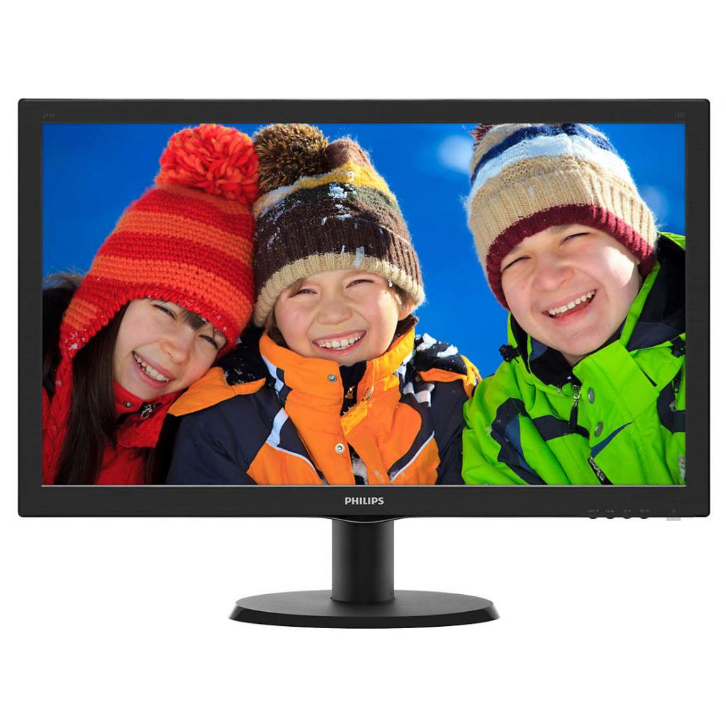 Монитор Philips MVA 23.6'' Full HD 243V5QHSBA 01, фото №1