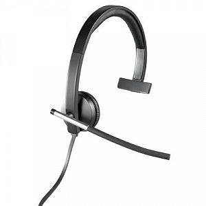 Наушники Logitech H650e USB Headset Mono 981-000514 - Фото 1