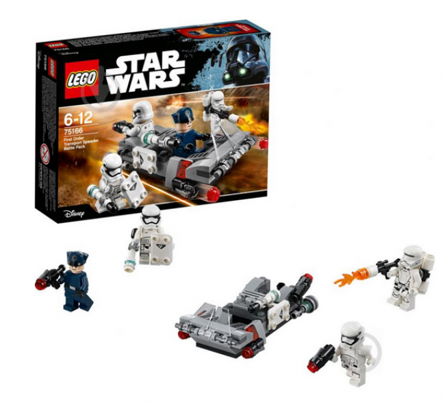 Конструктор Лего Lego 75166 Спідер Першого ордену First Order Transport Speeder, фото №1