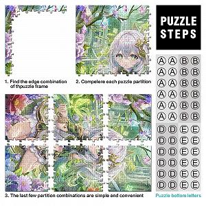 Пазл Genshin Impact Nahida 1000 деталей 26 x 38 см картонный от 12 лет synthetic.ua - Фото 1