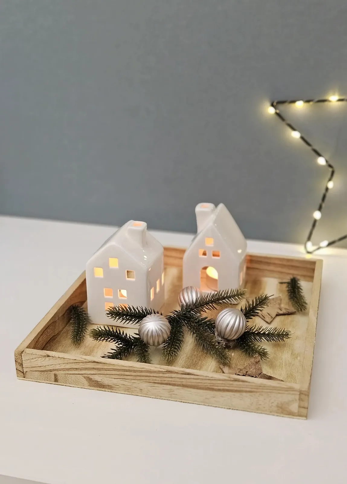 Декоративний Піднос Дерев'яний Прямокутний Коричневий, фото №3