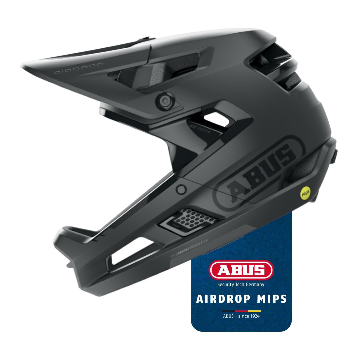 Шлем Fullface ABUS AirDrop MIPS MTB Downhill/Freeride/Enduro для взрослых, фото №1