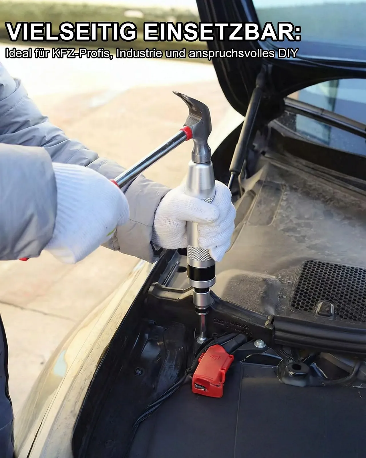 Набір ударних викруток 12 шт. 1/2 дюйма для видалення гвинтів S2, фото №4