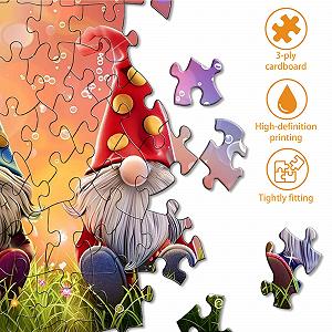 Пазл VAIIEYO Гном 1000 елементів 41 x 80 см synthetic.ua - Фото 1