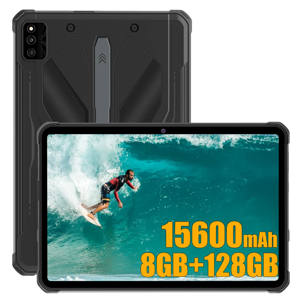 Планшет HOTWAV R6 Pro Outdoor 2023, Android 12 10.1 дюймов, 15600 мА·ч, черный, фото №1