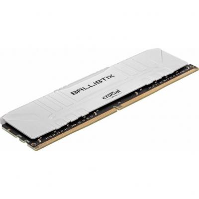 Оперативна пам'ять для ПК DDR4 16GB 3200 MHz Ballistix White Micron BL16G32C16U4W, фото №2