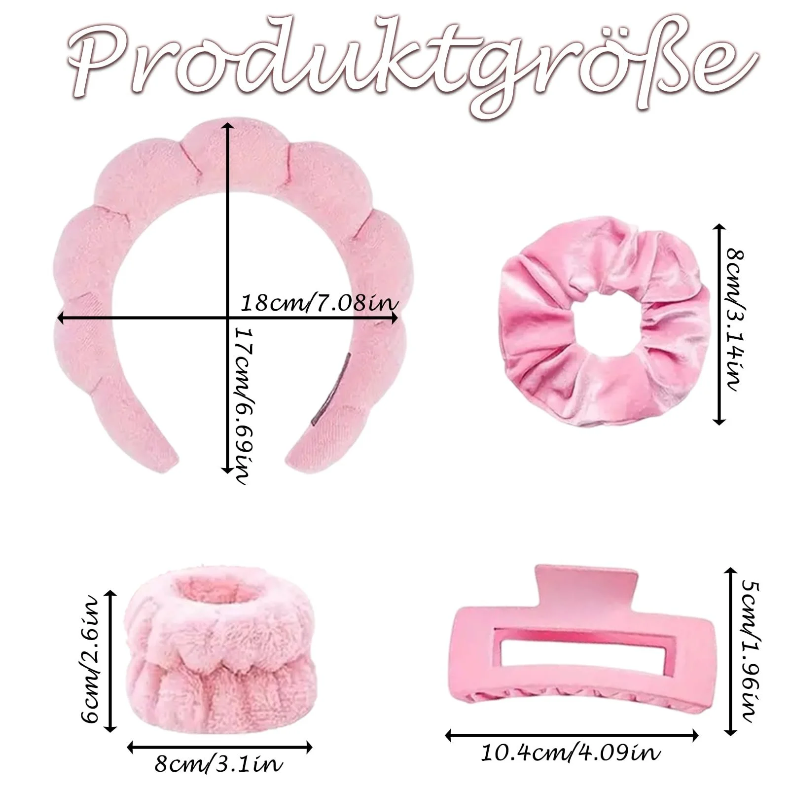 Обруч для волос Skincare, фото №2