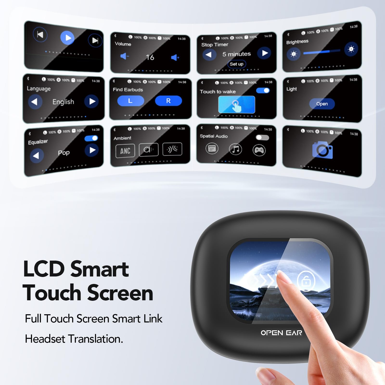 Наушники-переводчики Ki, 3-в-1 для перевода в реальном времени, 135 языков, фото №4