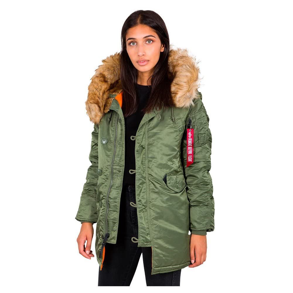 Жіноча зимова куртка ALPHA INDUSTRIES, фото №1