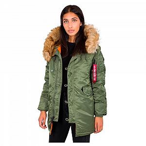 Женская зимняя куртка ALPHA INDUSTRIES - Фото 1