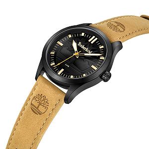 Годинник Timberland RAMBUSH TDWGA0029601 Чоловічий Бежевий Шкіряний ремінець 5 Бар Водостійкість Діаметр корпуса: 42 мм Чорний Ремінець synthetic.ua - Фото 1