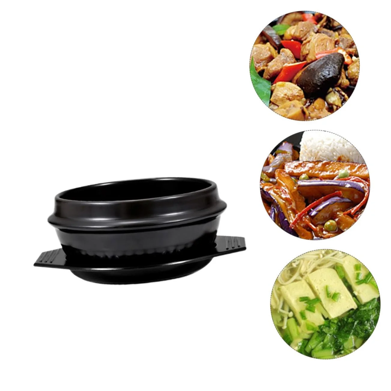 Керамічна каструля для тушкування з підставкою термостійка енергоощадна, фото №6