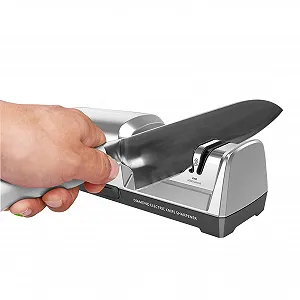 Электрическая точилка для ножей 2-ступенчатая 220 В EU Plug synthetic.ua - Фото 1