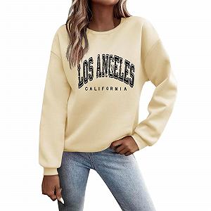 Женский свитшот с принтом Los Angeles Винтажный стиль Los Angeles, Калифорния 2025 - Фото 1
