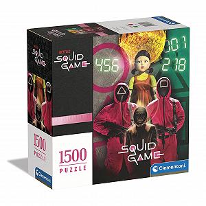 Пазл Clementoni 80503 Squid Game 1500 элементов - Фото 1