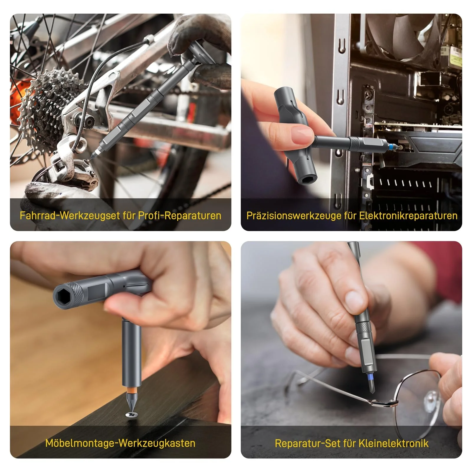 Набір викруток магнітних 42-в-1 Light Grey, фото №8