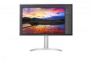 Монитор LG 32UP55NP-W 31.5" 3840 x 2160 пикселей 4K Ultra HD Черный - Фото 1