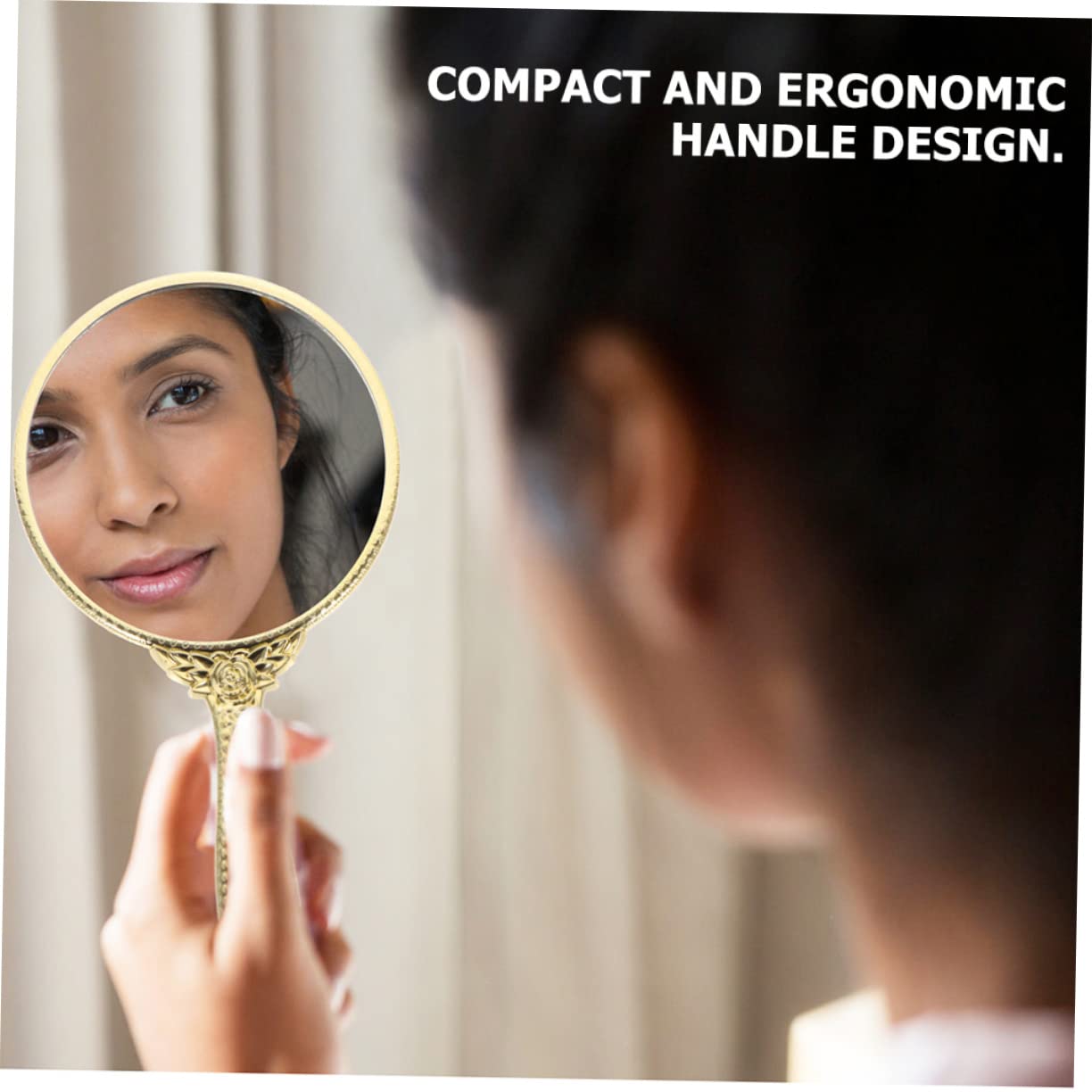 Набор Angoily 6 Зеркал с Ручкой ABS Круглое Маленькое Зеркало Путешествие, фото №6 Набор Angoily 6 Зеркал с Ручкой ABS Круглое Маленькое Зеркало Путешествие, фото №6