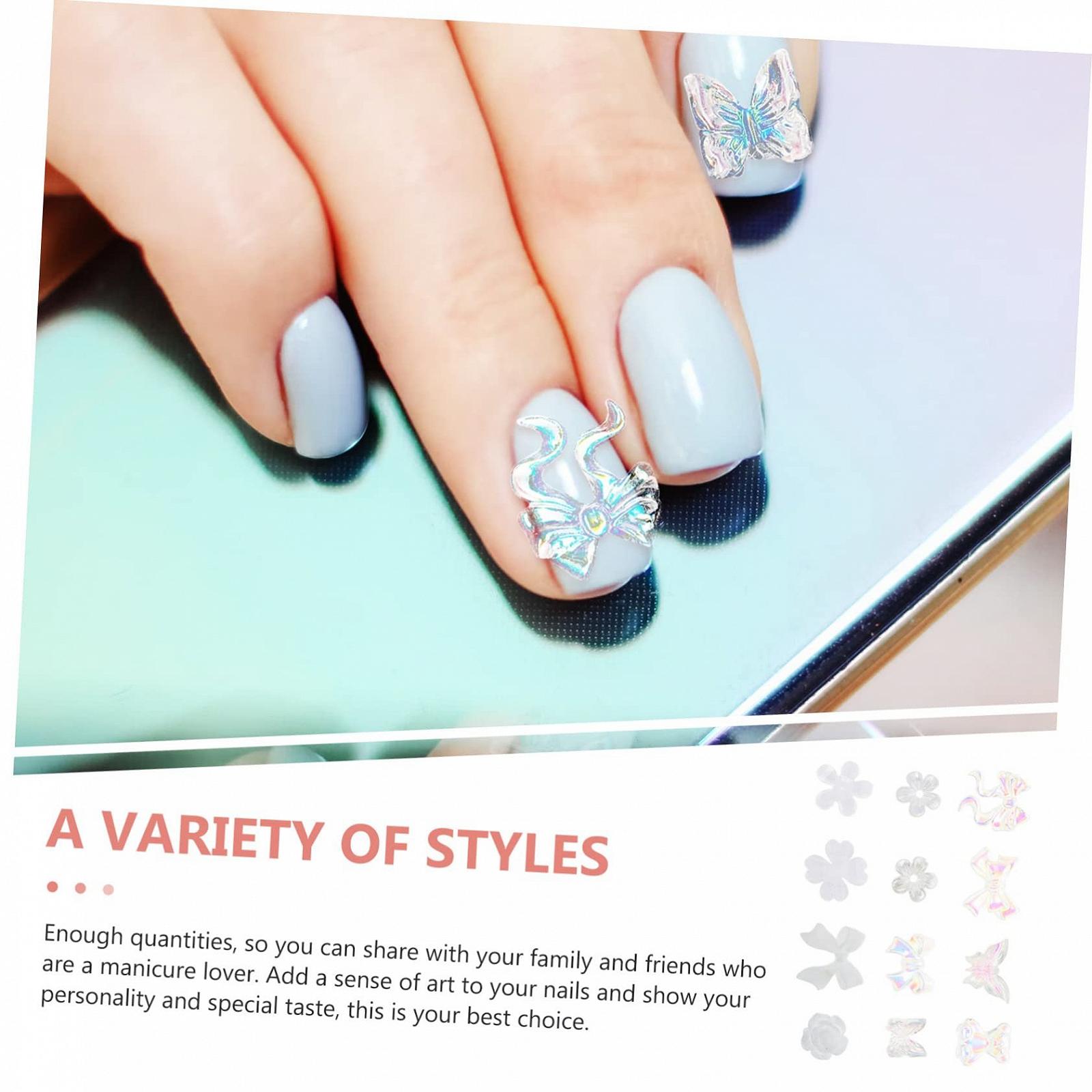 Прикраси для нігтів Healeved, 4 коробки, камені, фото №5 Прикраси для нігтів Healeved, 4 коробки, камені, фото №5