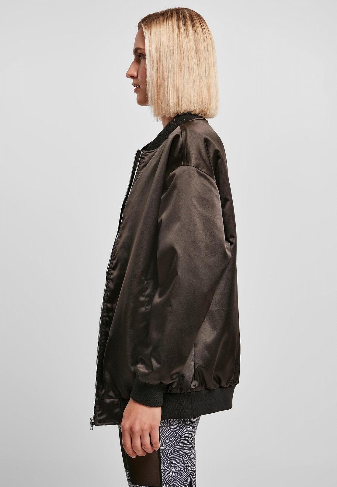 Бомбер Urban Classics Женский Oversized Satin, XS-5XL, фото №5