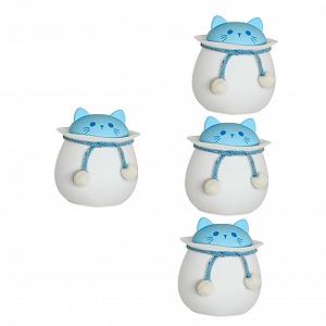 Купити Нічник PRETYZOOM Набір 4 шт Силіконовий Креативний Картун Бджола Світлодіодний Сенсорний Керування Голосом Декоративний Світильник - Фото 1 Нічник PRETYZOOM Набір 4 шт Силіконовий Креативний Картун Бджола Світлодіодний Сенсорний Керування Голосом Декоративний Світильник - Фото 1