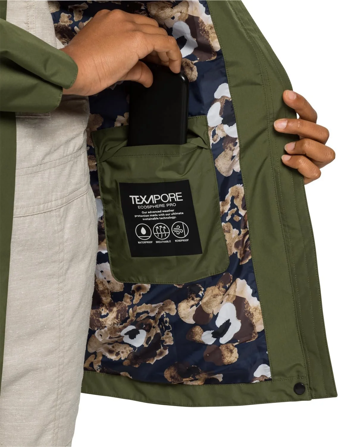 Пальто Jack Wolfskin Cape York Paradise Жіноче Пальто W, фото №5 Пальто Jack Wolfskin Cape York Paradise Жіноче Пальто W, фото №5