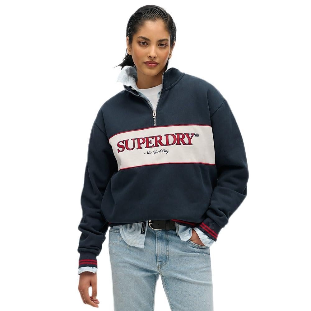Унисекс Свитшот на молнии Superdry Country Club Loose, фото №1