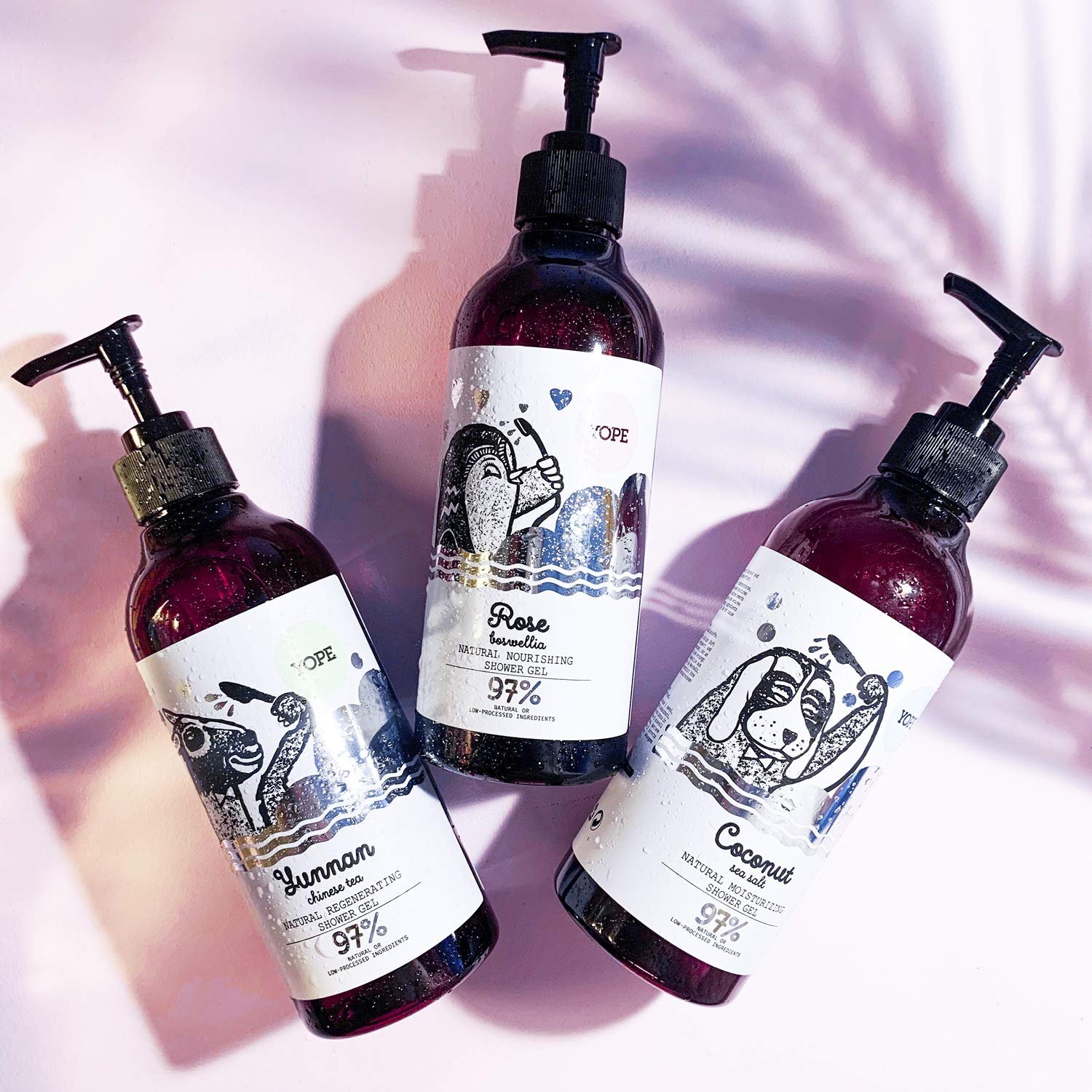 Гель для душа YOPE Coconut & Sea Salt натуральный восстанавливающий увлажняющий 400 мл, фото №4