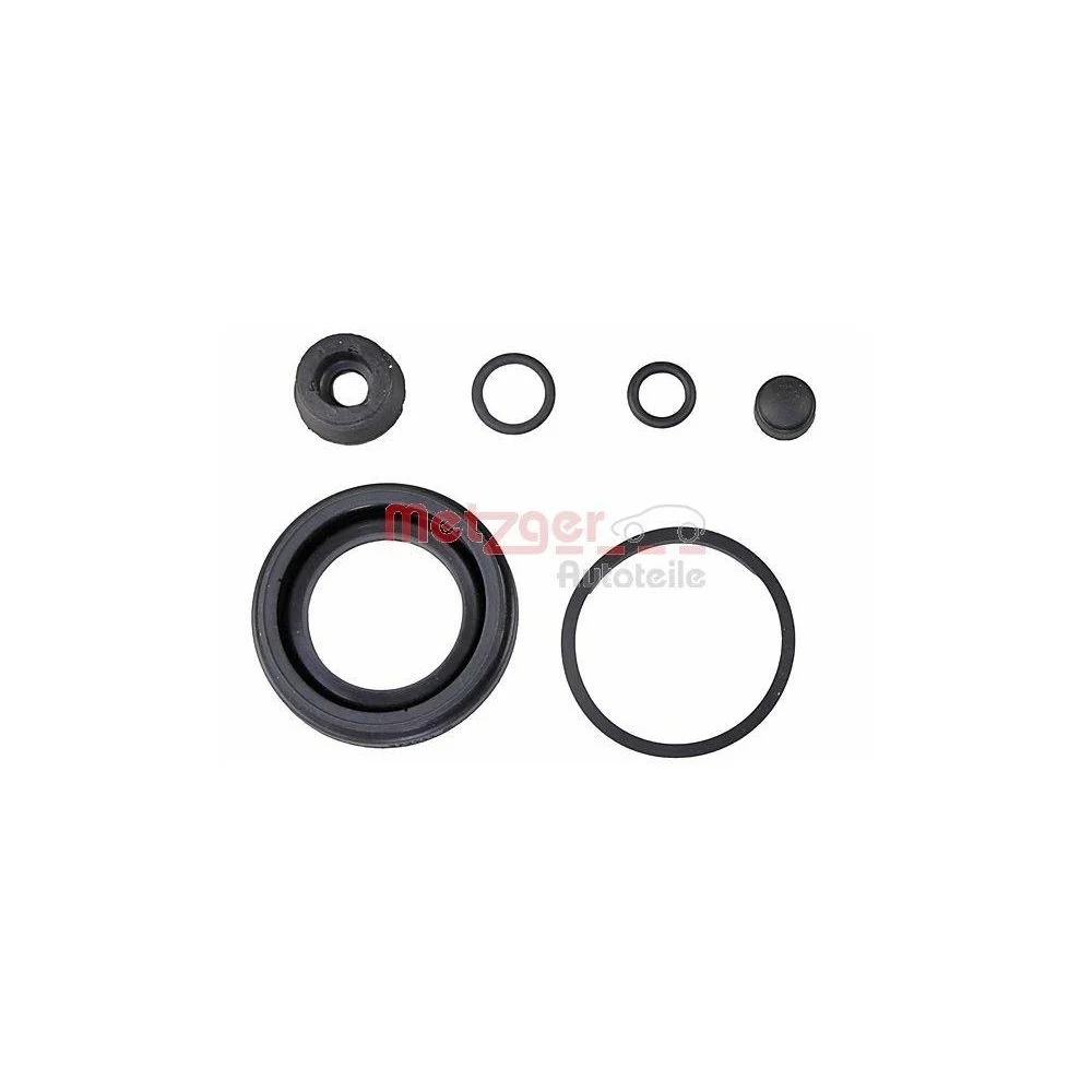 Ремкомплект, тормозной суппорт METZGER 114-0190, задний мост, фото №1