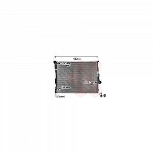 Радиатор охлаждения двигателя VAN WEZEL IR PLUS 06002205 для BMW - Фото 1