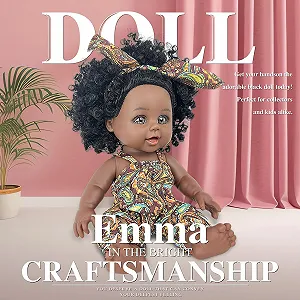 Кукла Nice2you Black 10 дюймов афроамериканская игрушка-кукла для детей девочек synthetic.ua - Фото 1