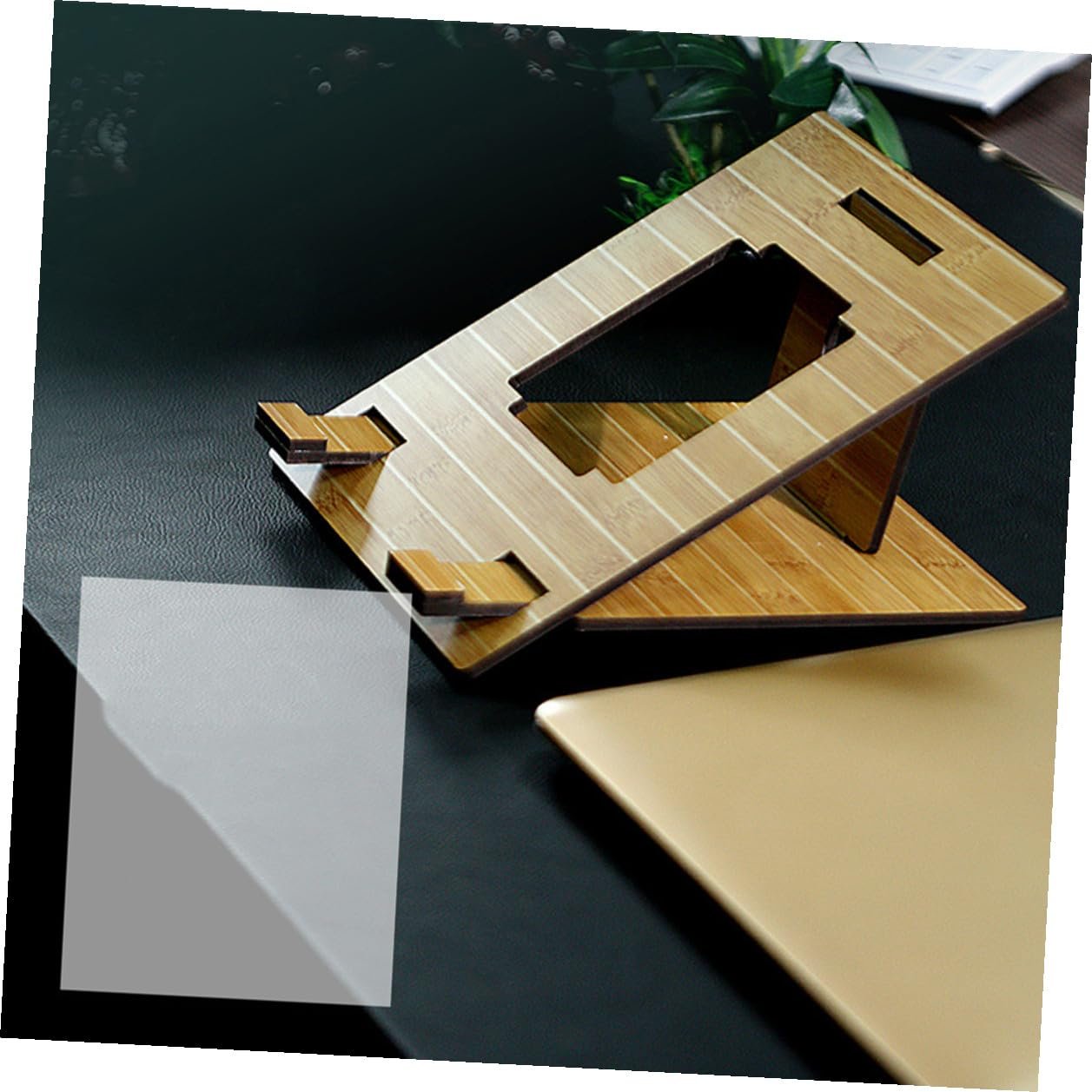 Портативна дерев'яна підставка для ноутбука, фото №9 Портативна дерев'яна підставка для ноутбука, фото №9