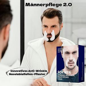 Пластыри от носогубных морщин Reusable Silicone Patches с коллагеном и гиалуроновой кислотой - 5 пар synthetic.ua - Фото 1