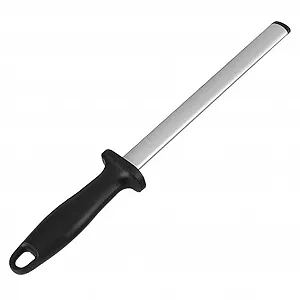 Мусат из нержавеющей стали овальный 30 см - Фото 1