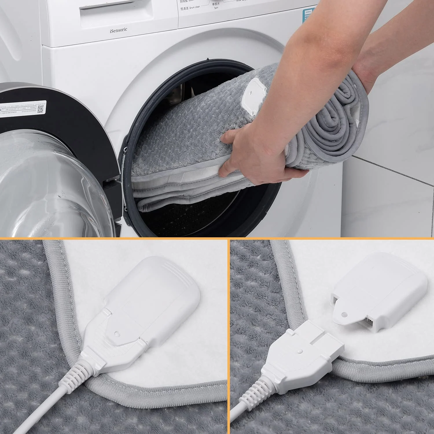 Електропростирадло 3-шарове Comfort Choice 150x80см, фото №6 Електропростирадло 3-шарове Comfort Choice 150x80см, фото №6