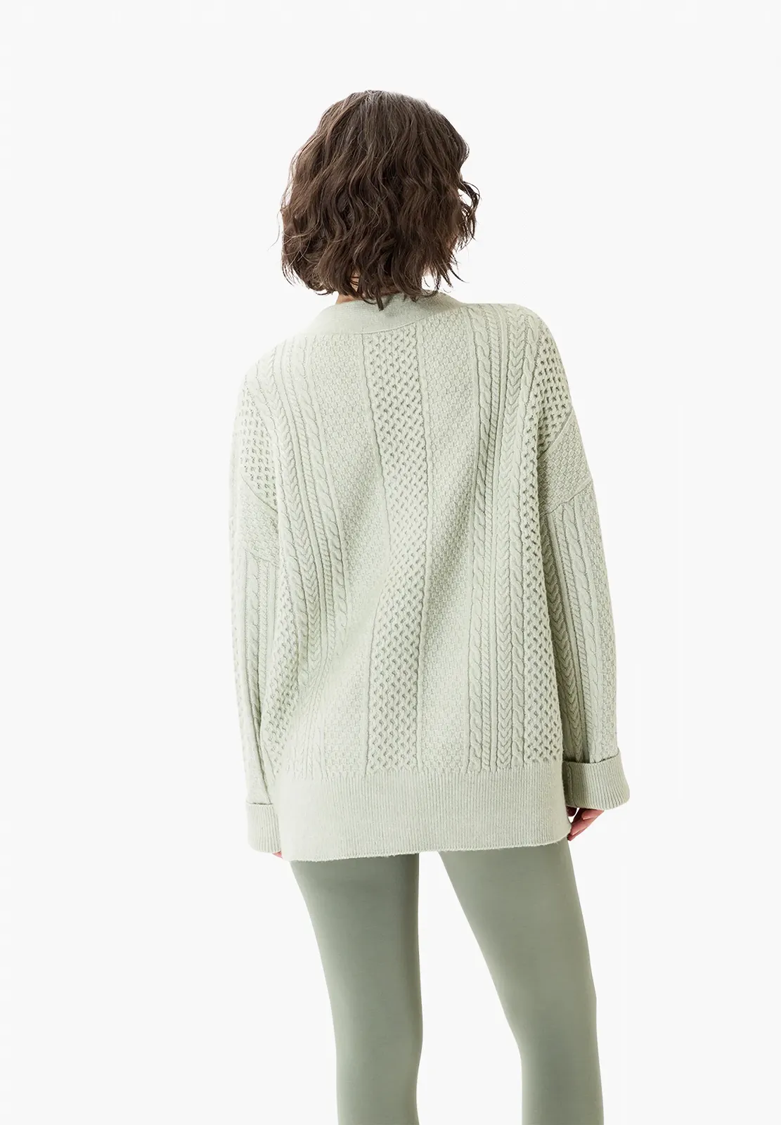 Женский кардиган Les Lunes The Alexis Cardigan Desert Sage - L, фото №4