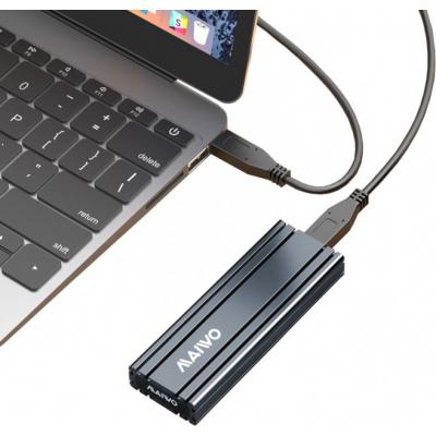 Карман внешний Maiwo M.2 SSD NVMe (PCIe) — USB 3.1 Type-C (K1686P space grey), фото №11