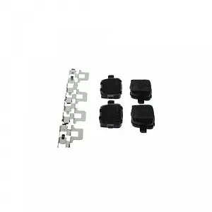 Комплект тормозных колодок, дисковый тормоз BOSCH 0 986 494 639 для FORD LANCIA ROVER VOLVO synthetic.ua - Фото 1