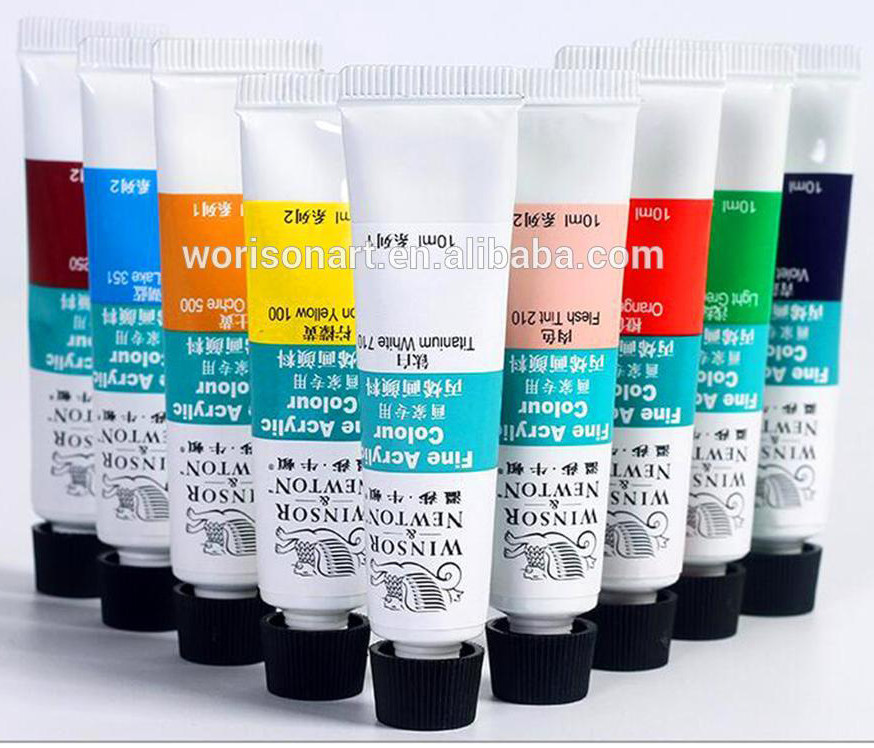 Професійний набір акрилових фарб Winsor Newton 12 10 мл WN-A083/12 MB MS, фото №10