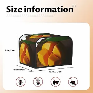 Чехол для тостера на 4 ломтика с двумя карманами Mango Пылезащитный цена на synthetic.ua - Фото 1 Чехол для тостера на 4 ломтика с двумя карманами Mango Пылезащитный synthetic.ua - Фото 1