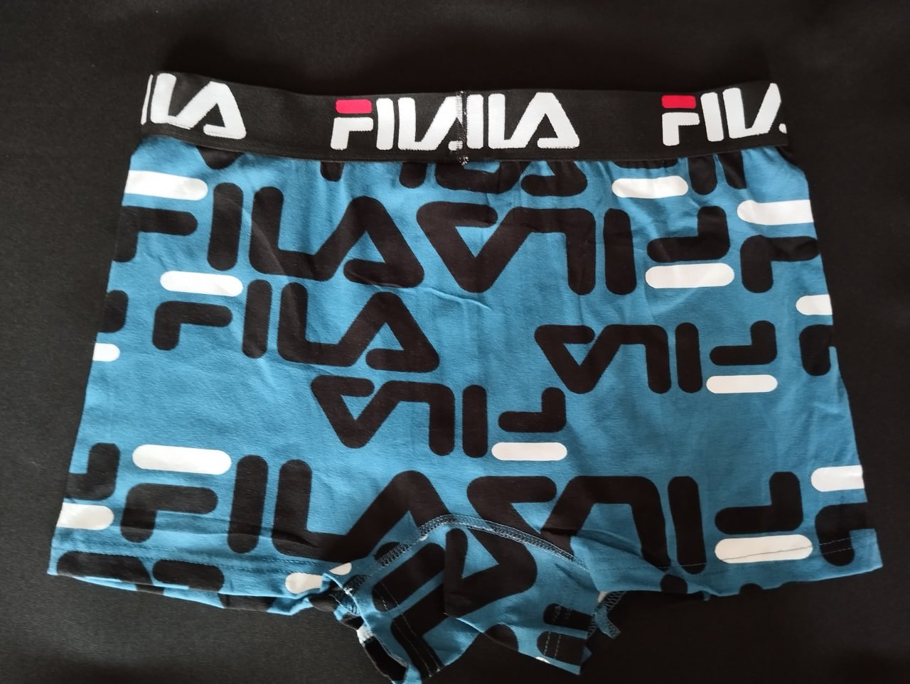 Чоловічі зелені труси боксери Fila, фото №2