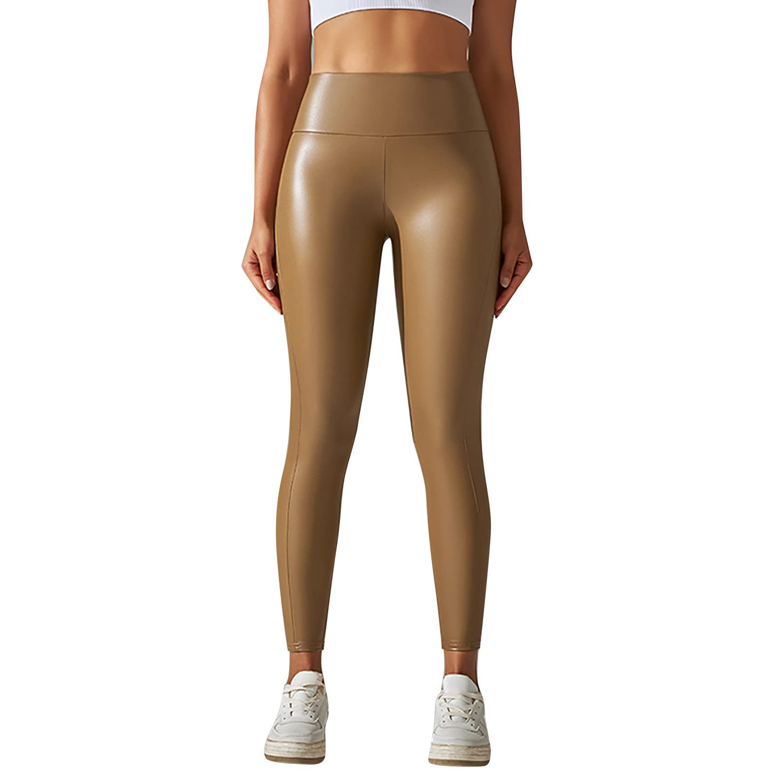 Легінси GXYANiaoy Спортивні Push Up Opaque Slim Fit Чорний, фото №1