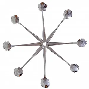 Ложки чайні Cabilock Набір з 6 ложок з нержавіючої сталі synthetic.ua - Фото 1