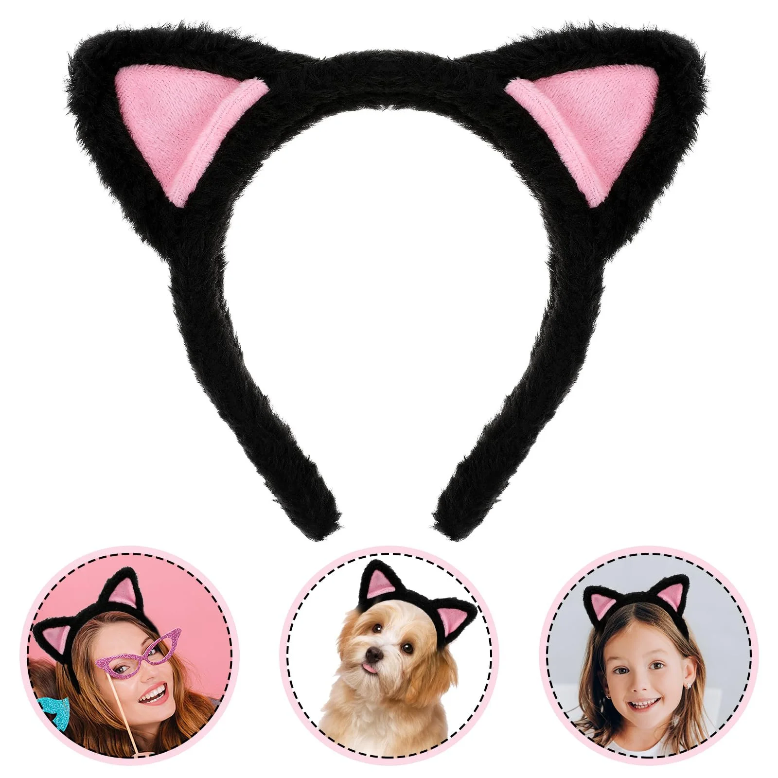 Обруч для волос Ушки котика, фото №8